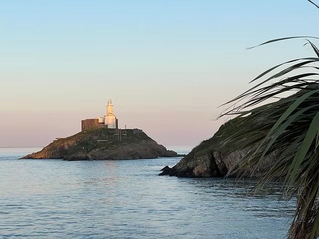 The lighthouse at Mumbles, Swansea